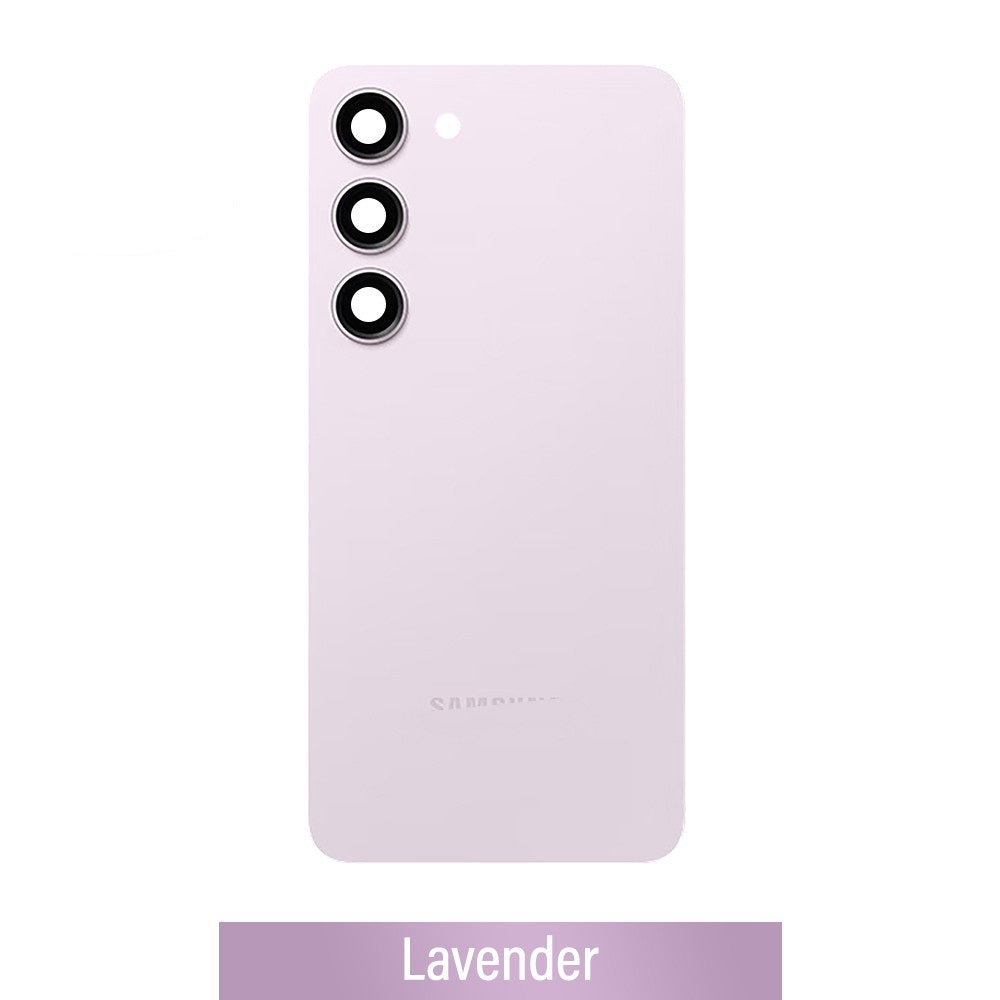 Red Rear Cover Glass For Samsung Galaxy S23 S911B-Lavender Red Rear Cover Glass For Samsung Galaxy S23 S911B-Lavender